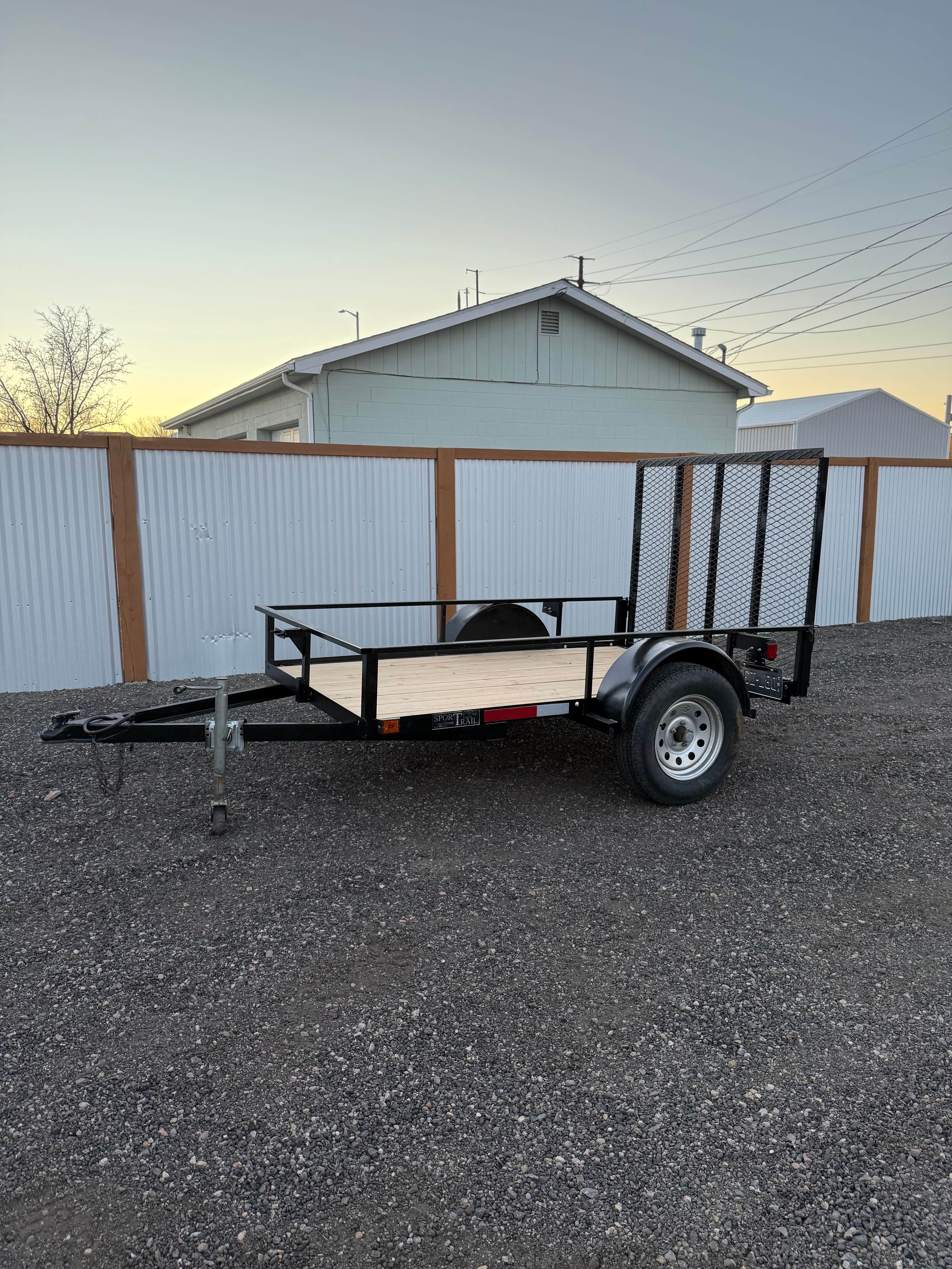 5x8 utility trailer for rent in Longmont, Colorado – photo 1 of 5