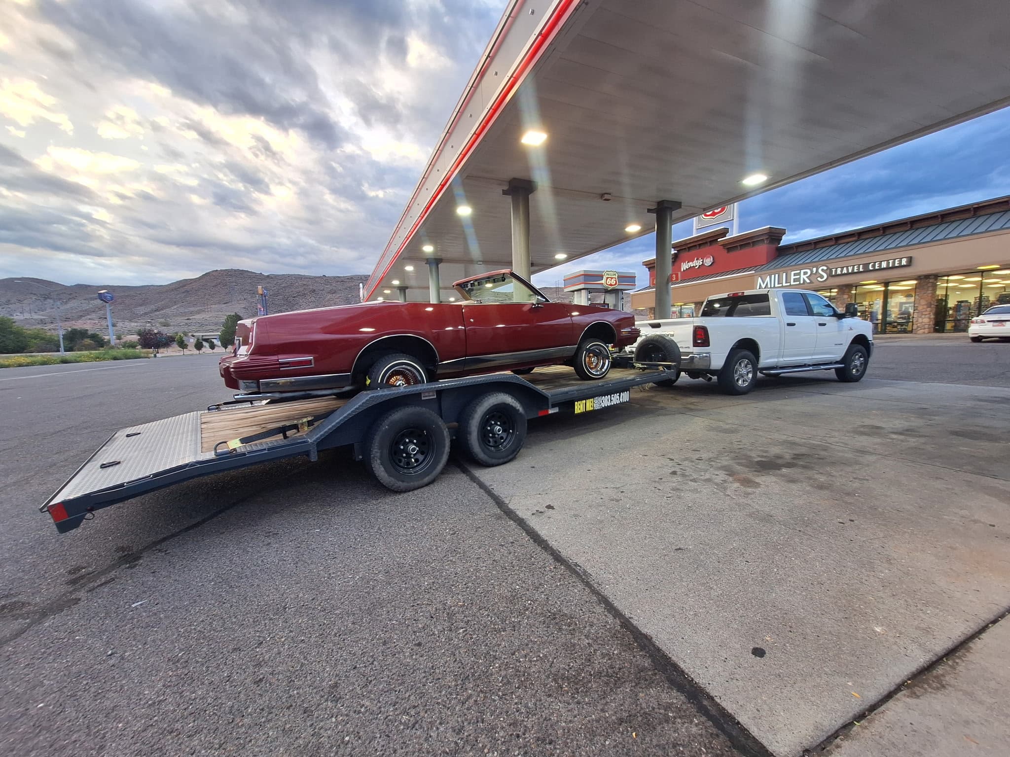8.5x20 car hauler trailer for rent in Longmont, Colorado – photo 1 of 9